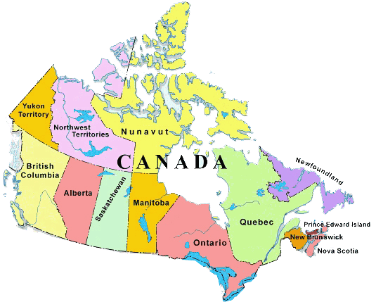 Штат канада